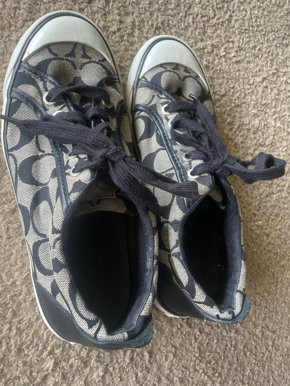 Coach low top sneakers size 7M - READ - Picture 10 of 10